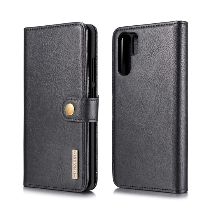 DG.MING Crazy Horse Texture Flip Detachable Magnetic Leather Case for Huawei P30 Pro, with Holder & Card Slots & Wallet, For Huawei P30 Pro, Huawei P30 Pro