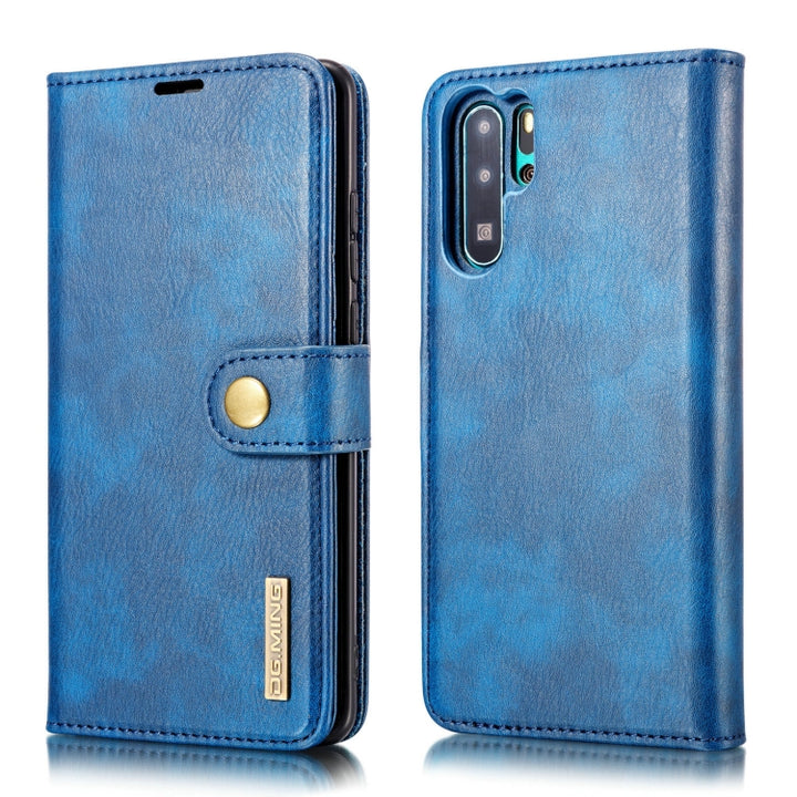 DG.MING Crazy Horse Texture Flip Detachable Magnetic Leather Case for Huawei P30 Pro, with Holder & Card Slots & Wallet, For Huawei P30 Pro, Huawei P30 Pro