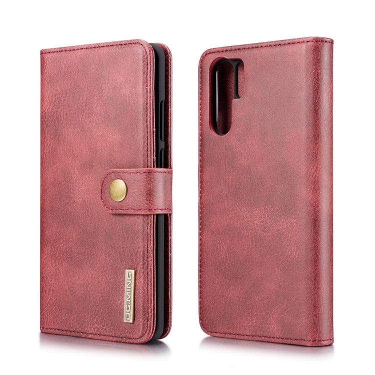 DG.MING Crazy Horse Texture Flip Detachable Magnetic Leather Case for Huawei P30 Pro, with Holder & Card Slots & Wallet, For Huawei P30 Pro, Huawei P30 Pro