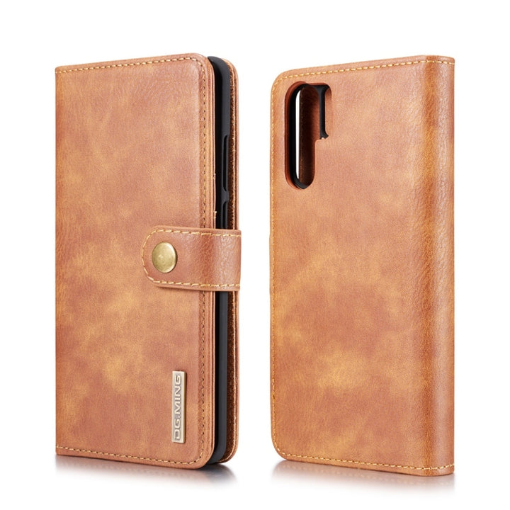 DG.MING Crazy Horse Texture Flip Detachable Magnetic Leather Case for Huawei P30 Pro, with Holder & Card Slots & Wallet, For Huawei P30 Pro, Huawei P30 Pro