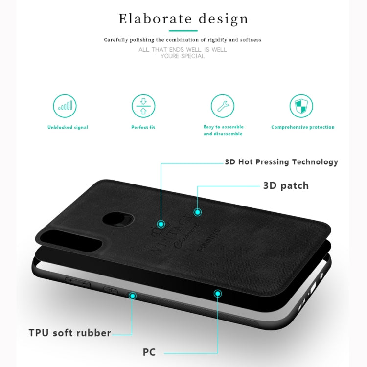 PINWUYO Shockproof Waterproof Full Coverage PC + TPU + Skin Protective Case for Huawei P30 Lite, For Huawei P30 Lite