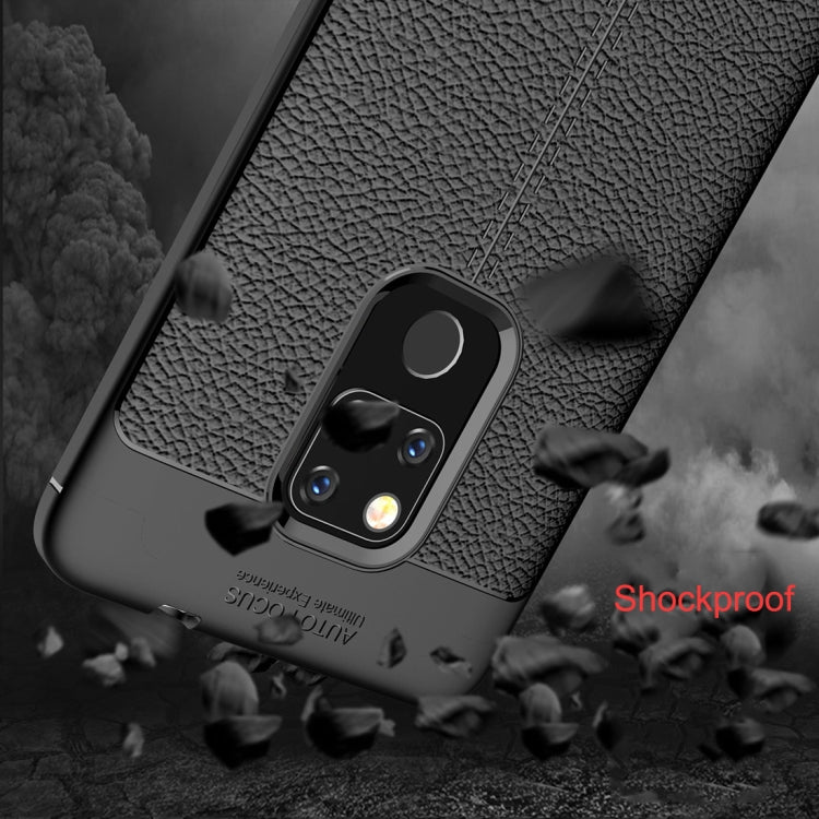 Litchi Texture TPU Shockproof Case for Huawei Mate 20, For Huawei Mate 20, Huawei Mate 20, For Mate 20