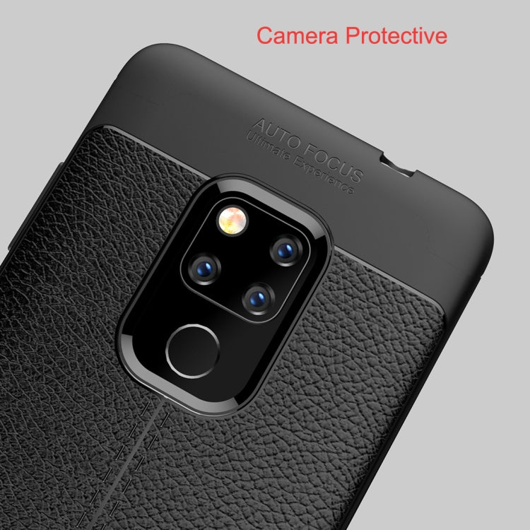 Litchi Texture TPU Shockproof Case for Huawei Mate 20, For Huawei Mate 20, Huawei Mate 20, For Mate 20