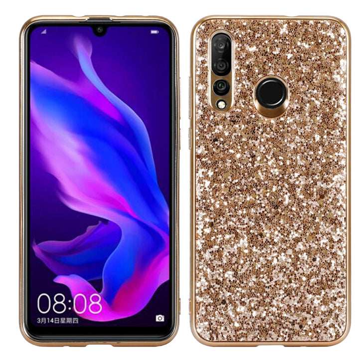 Glitter Powder Shockproof TPU Case for Huawei nova 4, For Huawei nova 4