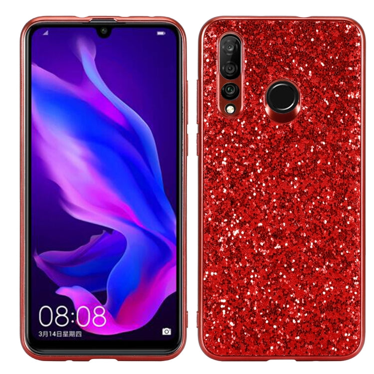 Glitter Powder Shockproof TPU Case for Huawei nova 4, For Huawei nova 4