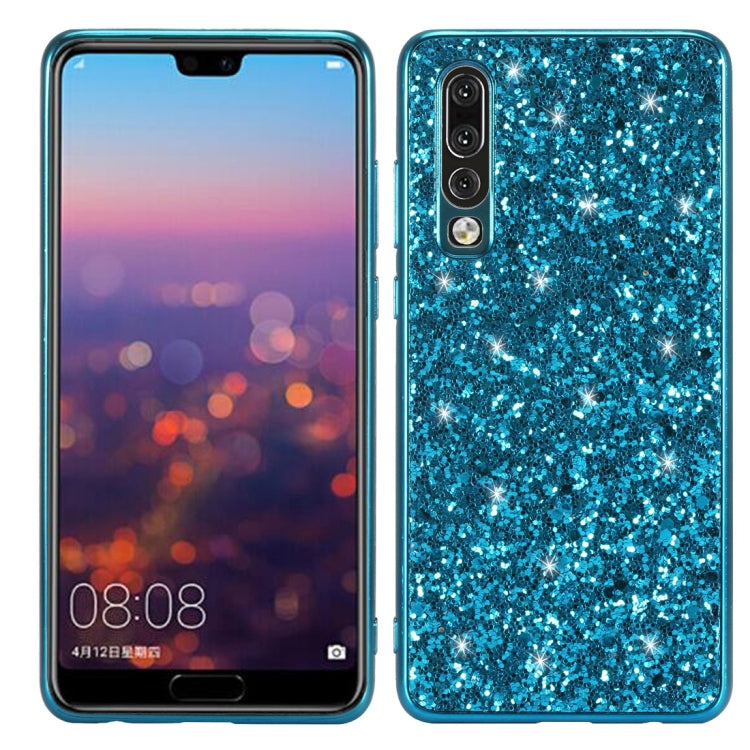 Glitter Powder Shockproof TPU Case for Huawei P30, For Huawei P30