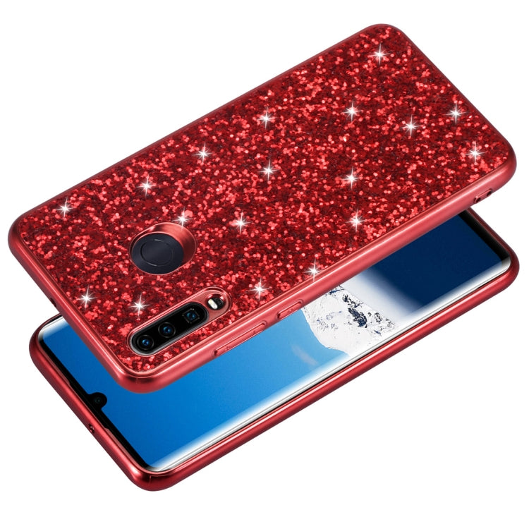 Glitter Powder Shockproof TPU Case for Huawei P30 Lite / nova 4e, For Huawei P30 Lite / nova 4e