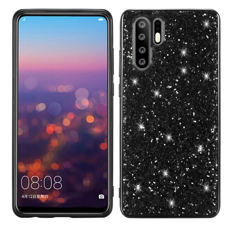 Glitter Powder Shockproof TPU Case for Huawei P30 Pro, For Huawei P30 Pro