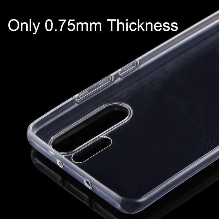 0.75mm Ultrathin Transparent TPU Soft Protective Case for Huawei P30 Pro, For P30 Pro