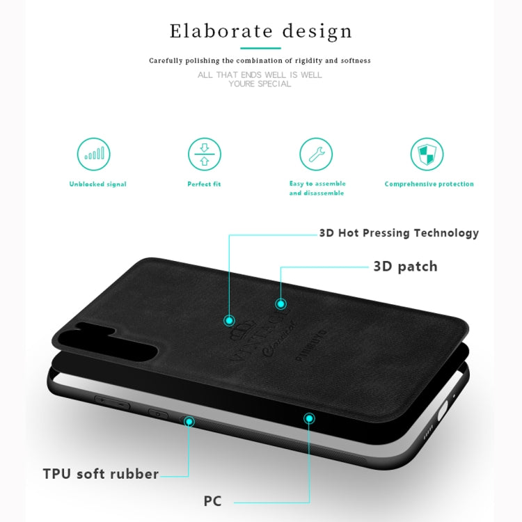 PINWUYO Shockproof Waterproof Full Coverage PC + TPU + Skin Protective Case for Huawei P30 Pro, For Huawei P30 Pro