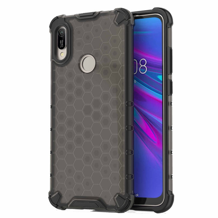 Honeycomb Shockproof PC + TPU Case for Huawei Y6(2019), For Huawei Y6(2019)