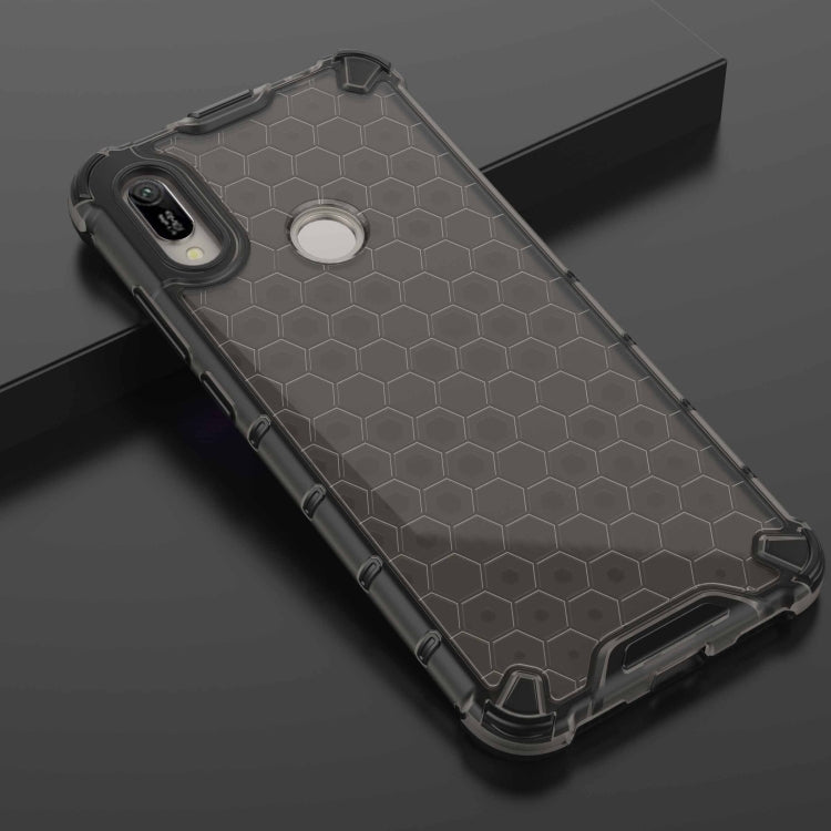 Honeycomb Shockproof PC + TPU Case for Huawei Y6(2019), For Huawei Y6(2019)