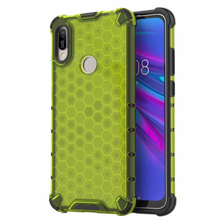 Honeycomb Shockproof PC + TPU Case for Huawei Y6(2019), For Huawei Y6(2019)