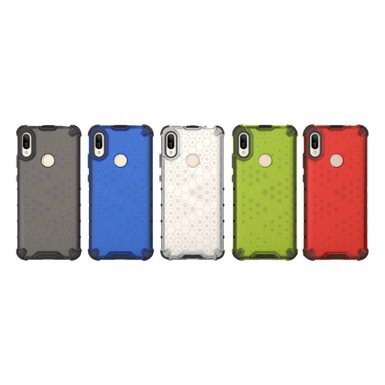 Honeycomb Shockproof PC + TPU Case for Huawei Y6(2019), For Huawei Y6(2019)