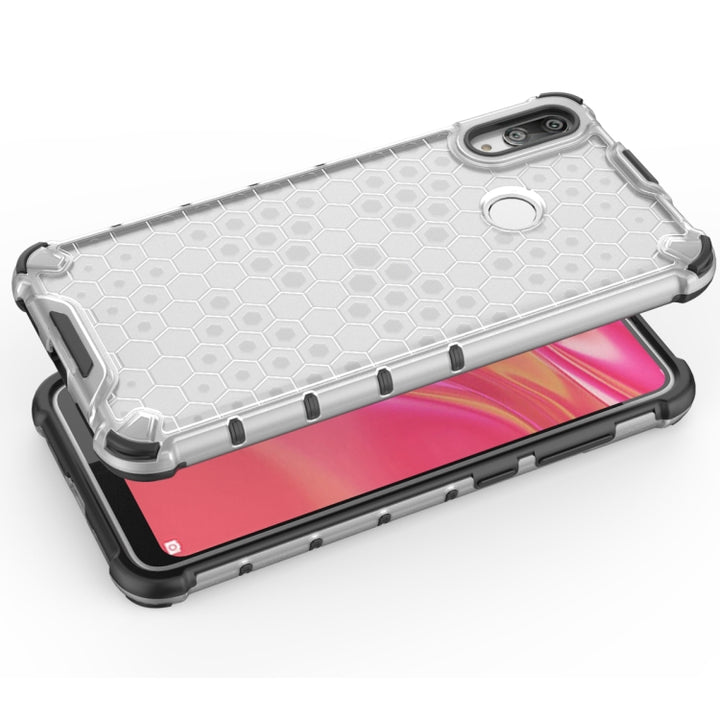 Honeycomb Shockproof PC + TPU Case for Huawei Y7(2019), For Huawei Y7(2019)