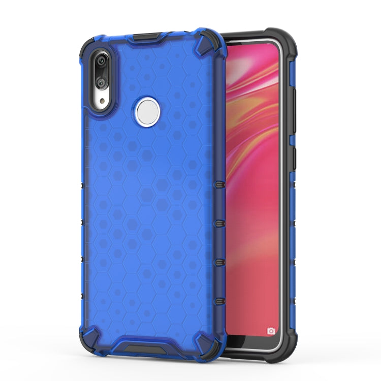 Honeycomb Shockproof PC + TPU Case for Huawei Y7(2019), For Huawei Y7(2019)