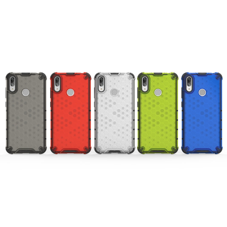 Honeycomb Shockproof PC + TPU Case for Huawei Y7(2019), For Huawei Y7(2019)