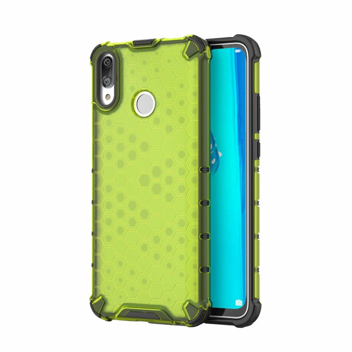 Honeycomb Shockproof PC + TPU Case for Huawei Y9 (2019), For Huawei Y9 (2019)