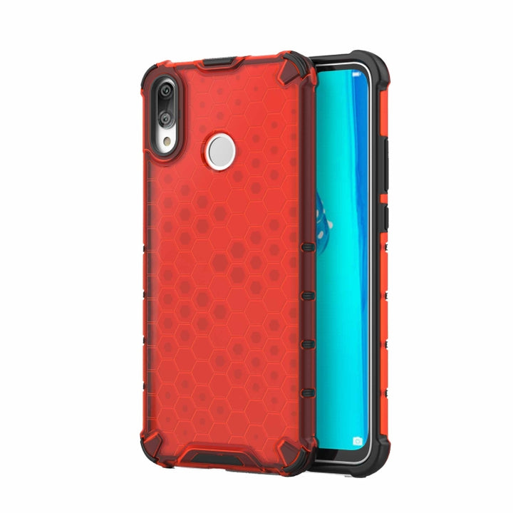 Honeycomb Shockproof PC + TPU Case for Huawei Y9 (2019), For Huawei Y9 (2019)