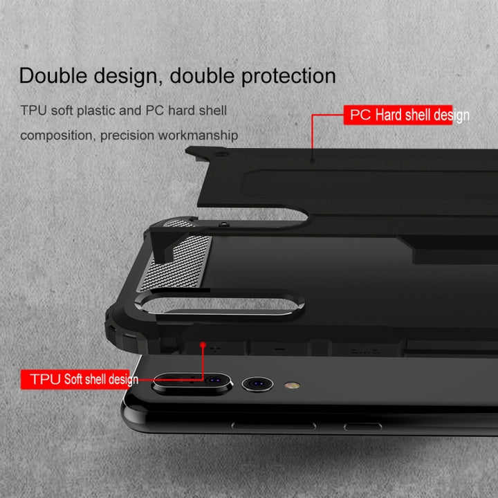 For Huawei  P20 Pro Full-body Rugged TPU + PC Combination Back Cover Case , For Huawei P20 Pro, Huawei P20 Pro