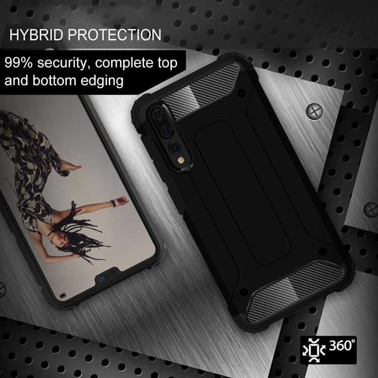 For Huawei  P20 Pro Full-body Rugged TPU + PC Combination Back Cover Case , For Huawei P20 Pro, Huawei P20 Pro