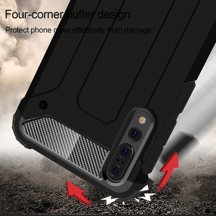 For Huawei  P20 Pro Full-body Rugged TPU + PC Combination Back Cover Case , For Huawei P20 Pro, Huawei P20 Pro