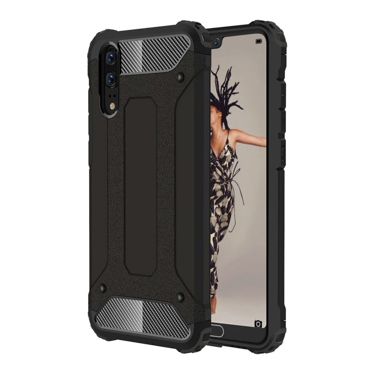 For Huawei  P20 Full-body Rugged TPU + PC Combination Back Cover Case , For Huawei P20, Huawei P20