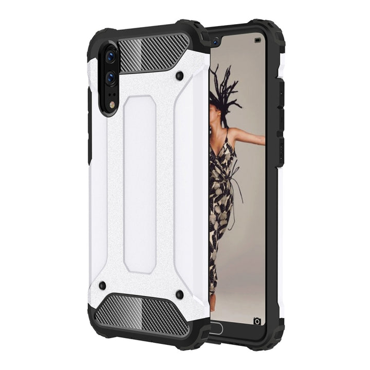 For Huawei  P20 Full-body Rugged TPU + PC Combination Back Cover Case , For Huawei P20, Huawei P20