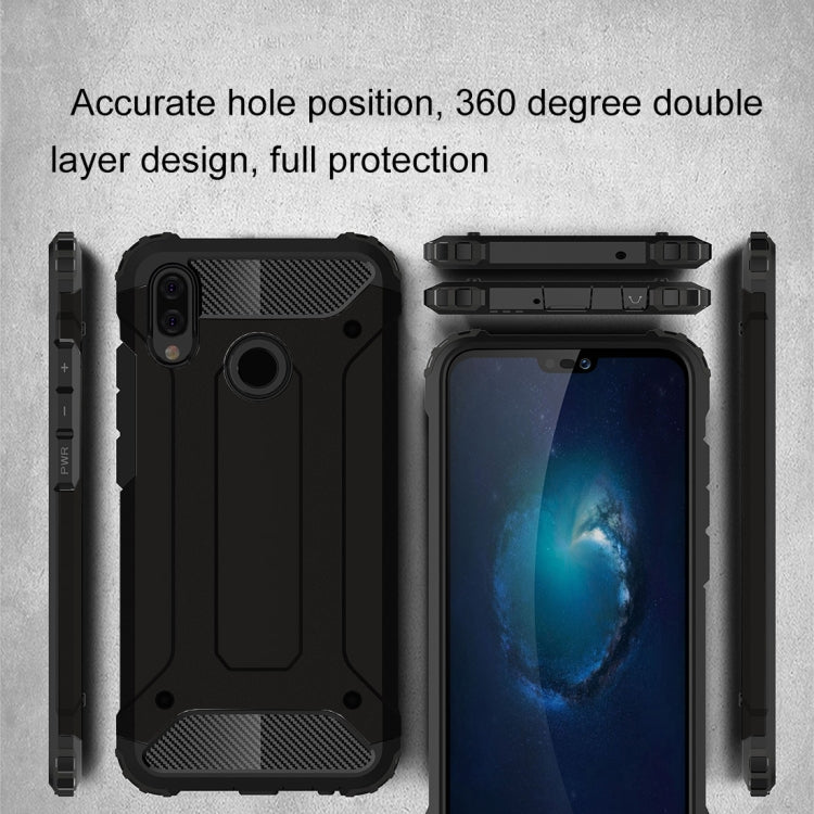 For Huawei  P20 Lite Full-body Rugged TPU + PC Combination Back Cover Case , For Huawei P20 Lite, Huawei P20 Lite