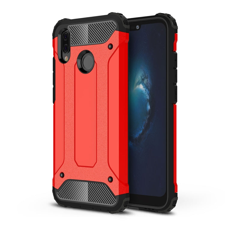 For Huawei  P20 Lite Full-body Rugged TPU + PC Combination Back Cover Case , For Huawei P20 Lite, Huawei P20 Lite