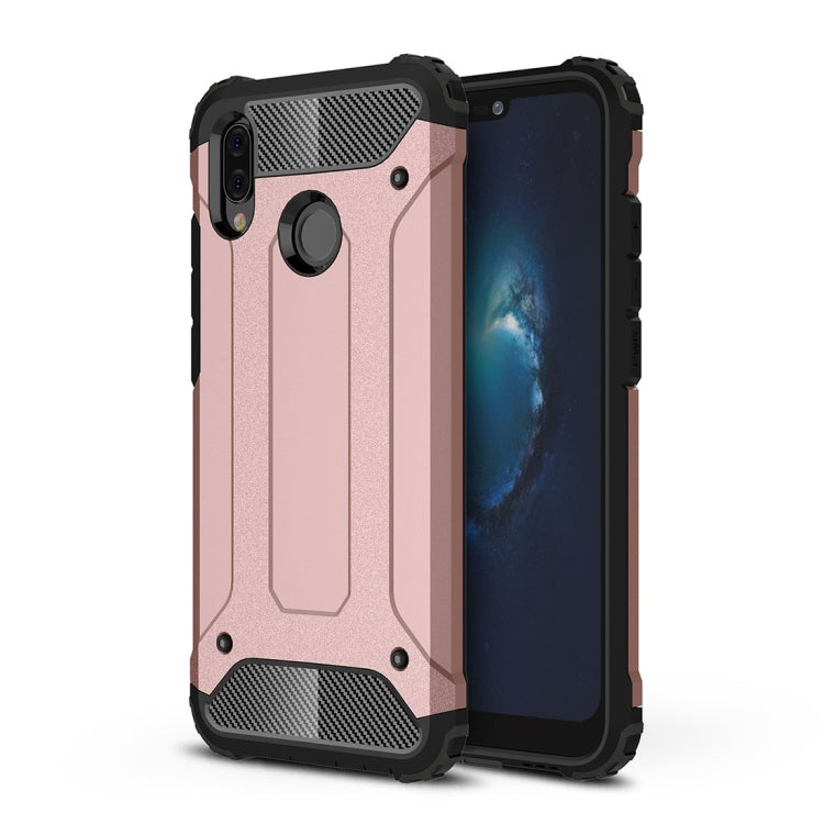 For Huawei  P20 Lite Full-body Rugged TPU + PC Combination Back Cover Case , For Huawei P20 Lite, Huawei P20 Lite