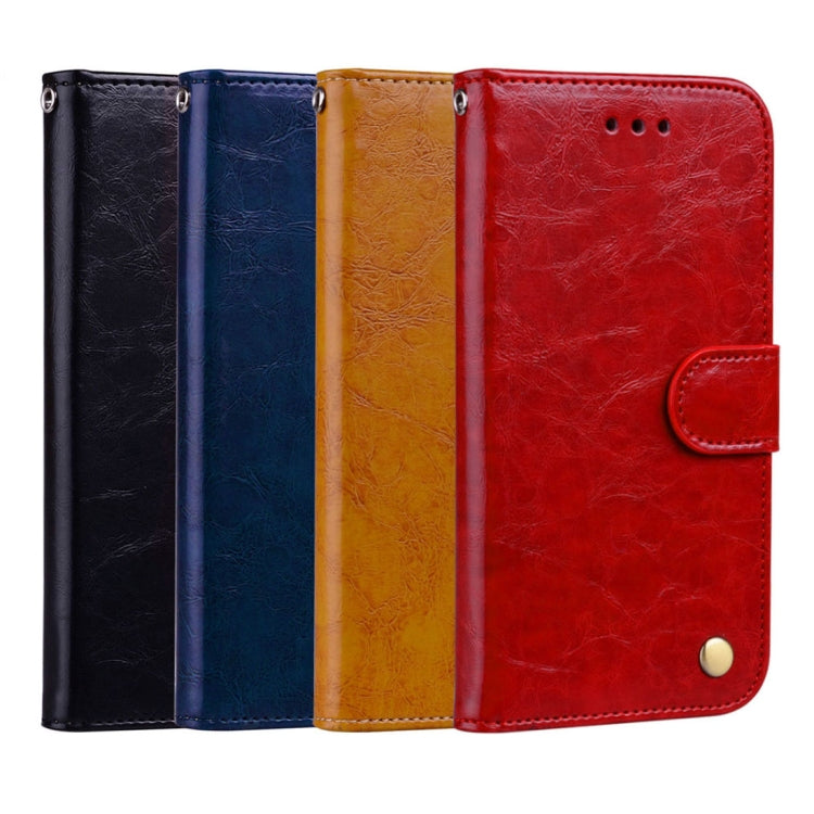 Business Style Oil Wax Texture Horizontal Flip Leather Case for Huawei Y6 (2018), with Holder & Card Slots & Wallet, For HuaweiY6 (2018), For Huawei Y6 (2018)