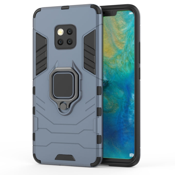 PC + TPU Shockproof Protective Case for Huawei Mate 20 Pro, with Magnetic Ring Holder, For Huawei Mate 20 Pro