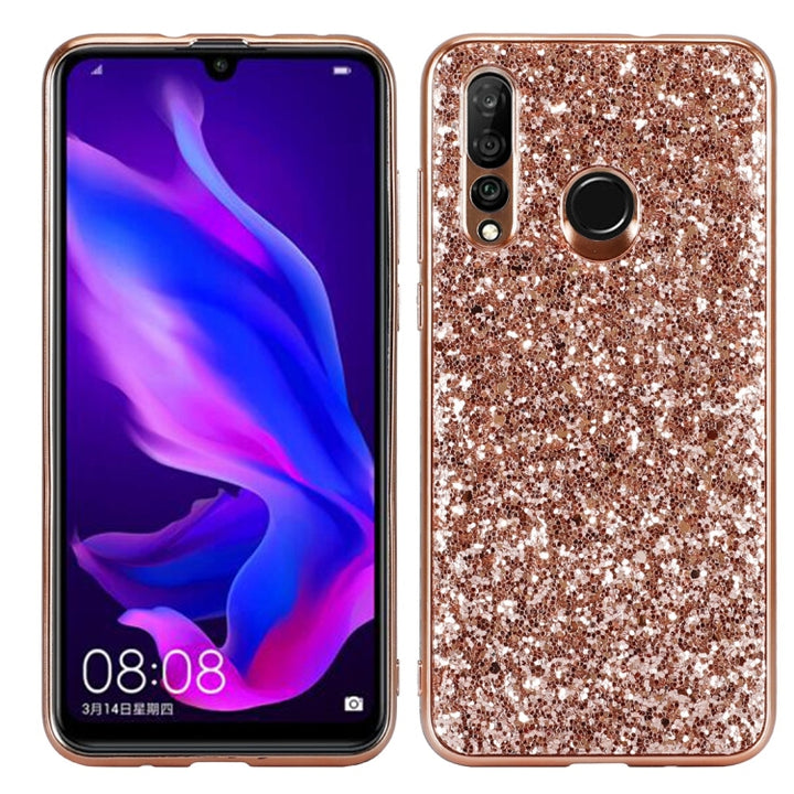 Glitter Powder Shockproof TPU Protective Case for Huawei Nova 4, For Huawei Nova 4