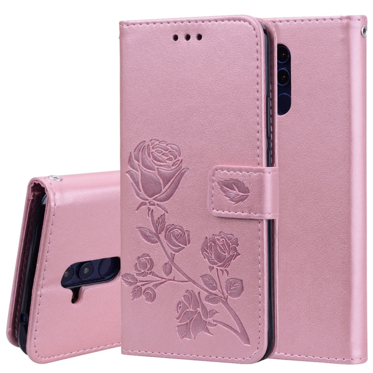 Rose Embossed Horizontal Flip PU Leather Case for Huawei Mate 20 Lite, with Holder & Card Slots & Wallet, For Huawei Mate 20 Lite, Huawei Mate 20 Lite