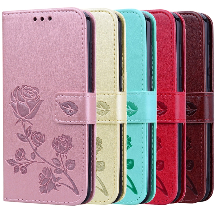 Rose Embossed Horizontal Flip PU Leather Case for Huawei Mate 20, with Holder & Card Slots & Wallet, For Huawei Mate 20, Huawei Mate 20