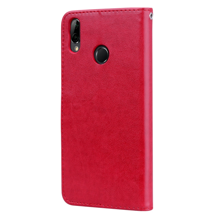 Rose Embossed Horizontal Flip PU Leather Case for Huawei Y9 (2019), with Holder & Card Slots & Wallet, For Huawei Y9 (2019), Huawei Y9 (2019)