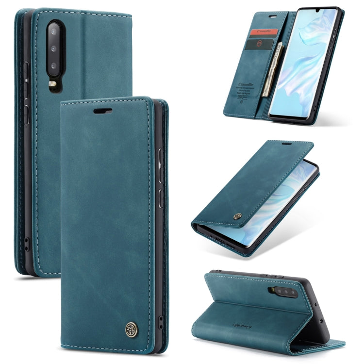 CaseMe-013 Multifunctional Retro Frosted Horizontal Flip Leather Case for Huawei P30, with Card Slot & Holder & Wallet, For Huawei P30