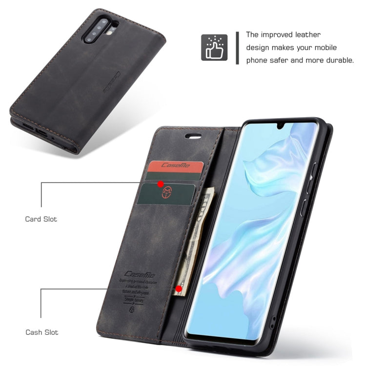 CaseMe-013 Multifunctional Retro Frosted Horizontal Flip Leather Case for Huawei P30 Pro, with Card Slot & Holder & Wallet, For Huawei P30 Pro