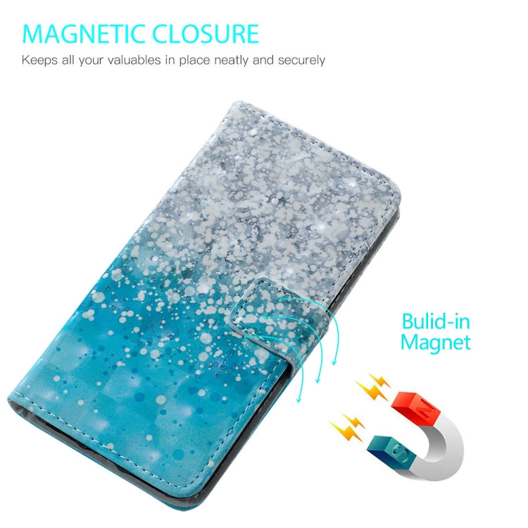 Sea and Sand Pattern 3D Horizontal Flip Leather Case for Huawei P30 Lite, with Holder & Card Slots & Photo Frame & Wallet, Huawei P30 Lite