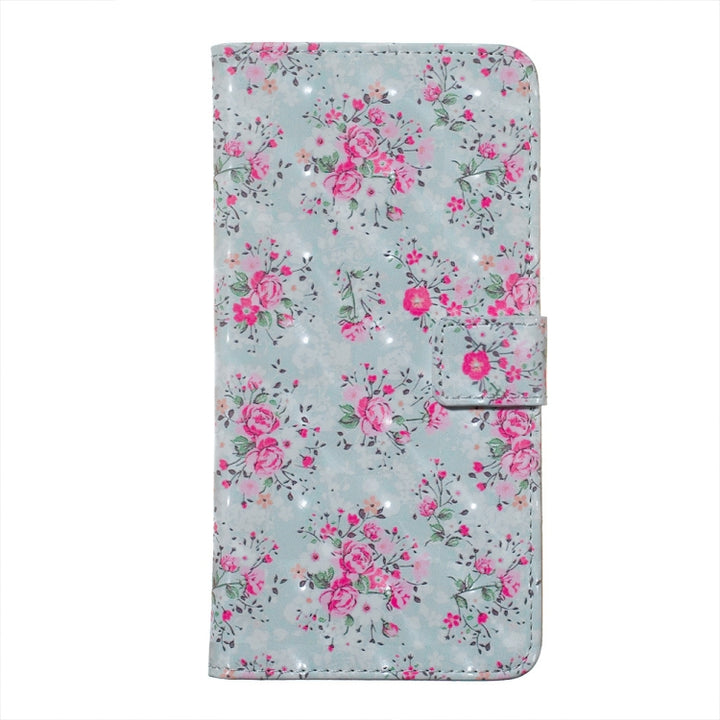 Rose Pattern 3D Horizontal Flip Leather Case for Huawei P30 Lite, with Holder & Card Slots & Photo Frame & Wallet, Huawei P30 Lite