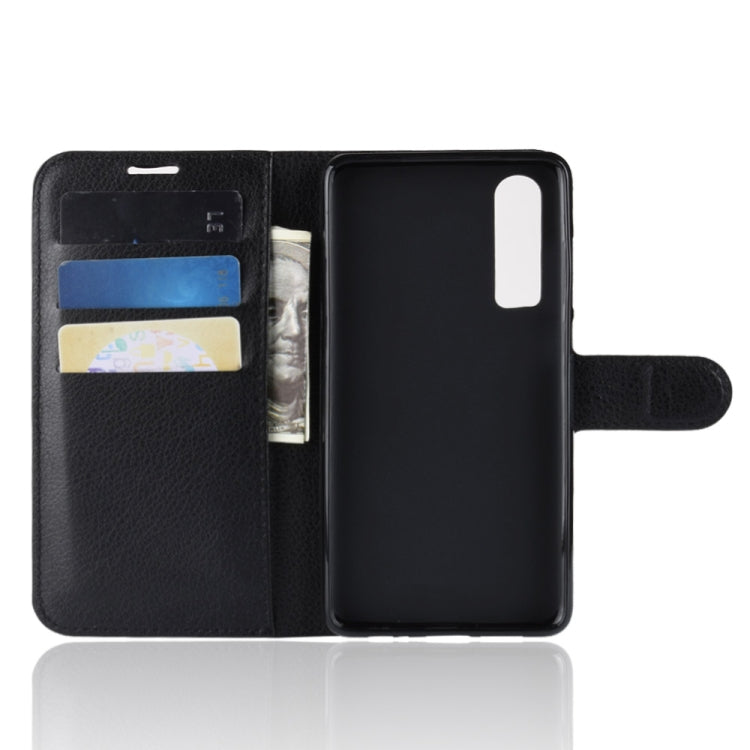 Litchi Texture Horizontal Flip Leather Case for Huawei P30, with Holder & Card Slots & Wallet, For Huawei P30, For P30