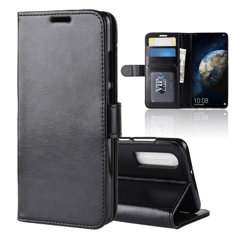 R64 Texture Single Fold Horizontal Flip Leather Case for Huawei P30, with Holder & Card Slots & Wallet, For Huawei P30