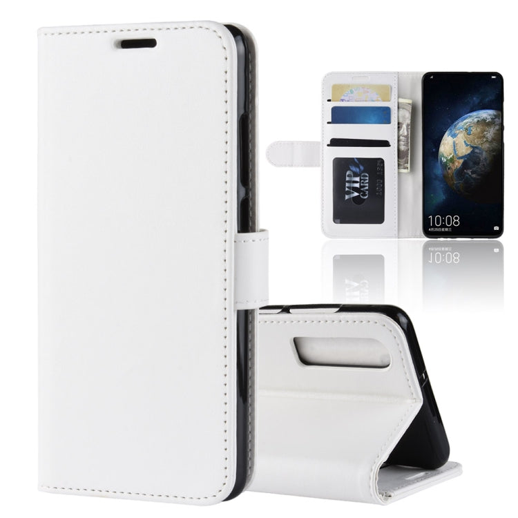 R64 Texture Single Fold Horizontal Flip Leather Case for Huawei P30, with Holder & Card Slots & Wallet, For Huawei P30