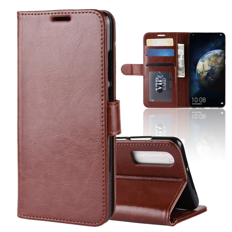 R64 Texture Single Fold Horizontal Flip Leather Case for Huawei P30, with Holder & Card Slots & Wallet, For Huawei P30