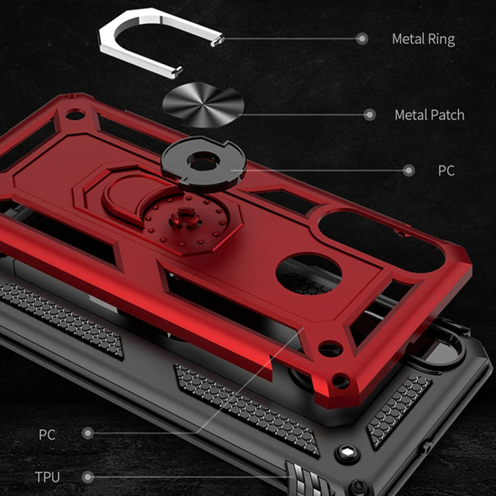 Armor Shockproof TPU + PC Protective Case for Huawei P30 Lite, with 360 Degree Rotation Holder, For Huawei P30 Lite