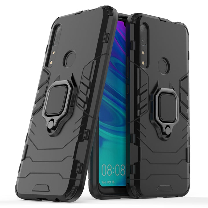 PC + TPU Shockproof Protective Case for Huawei P Smart Z / Y9 Prime (2019), with Magnetic Ring Holder, For Huawei P Smart Z / Y9 Prime (2019)