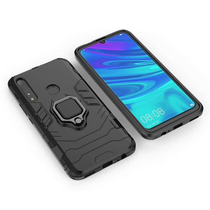 PC + TPU Shockproof Protective Case for Huawei P Smart Z / Y9 Prime (2019), with Magnetic Ring Holder, For Huawei P Smart Z / Y9 Prime (2019)