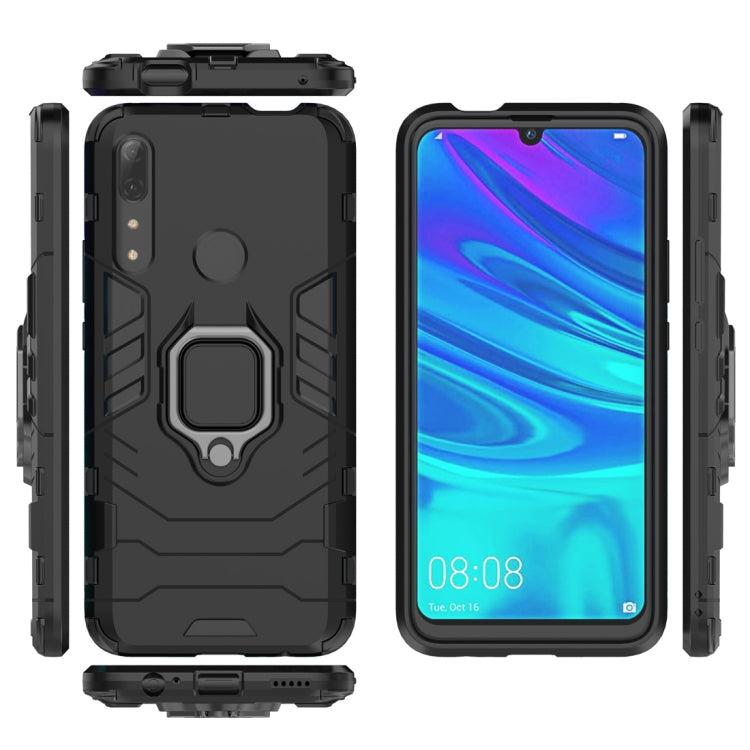 PC + TPU Shockproof Protective Case for Huawei P Smart Z / Y9 Prime (2019), with Magnetic Ring Holder, For Huawei P Smart Z / Y9 Prime (2019)