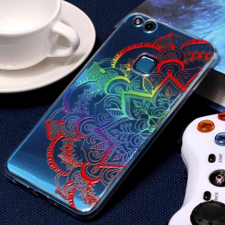 For Huawei  P10 Lite Embossment Tribal Owl Pattern Soft TPU Protective Case, For Huawei P10 Lite, For P10 Lite